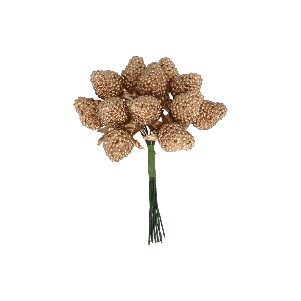 Gold raspberry bunch pick