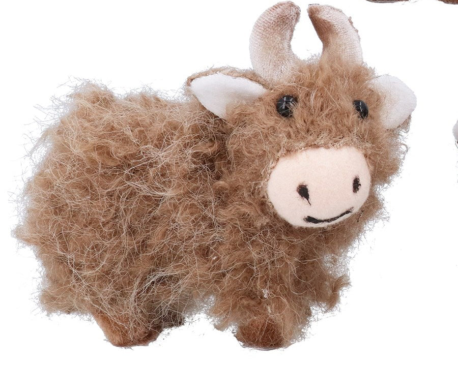 Highland cow ornament