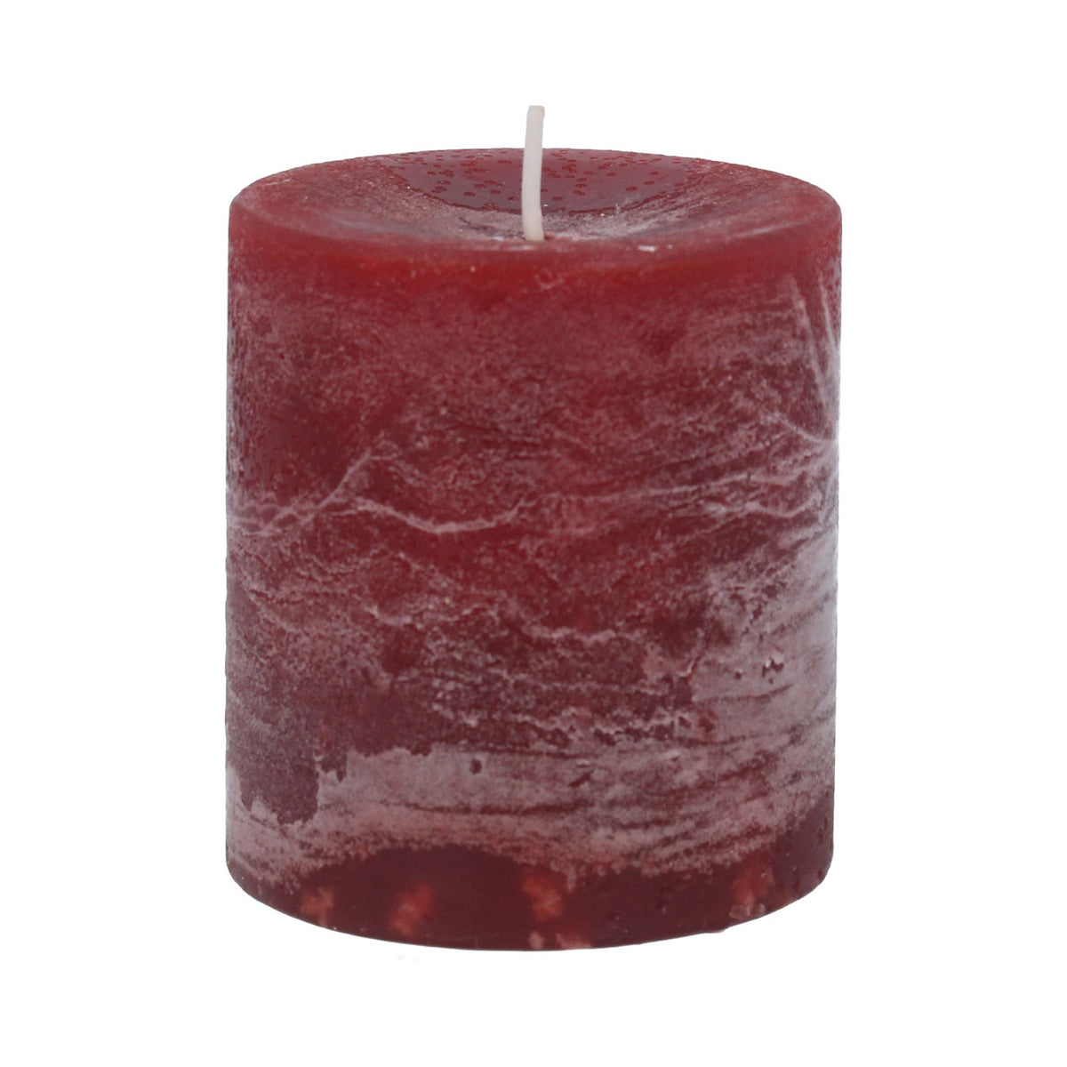 Burgundy pillar candle (Small)