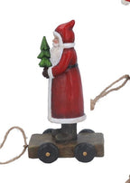 Vintage style pull-a-long toy ornament