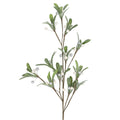 Silver/white mistletoe berries spray