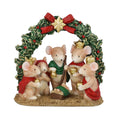 Mice nativity scene ornament