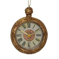 Gold pocket watch hanging dec