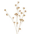 Matt/glitter gold mini berry branch