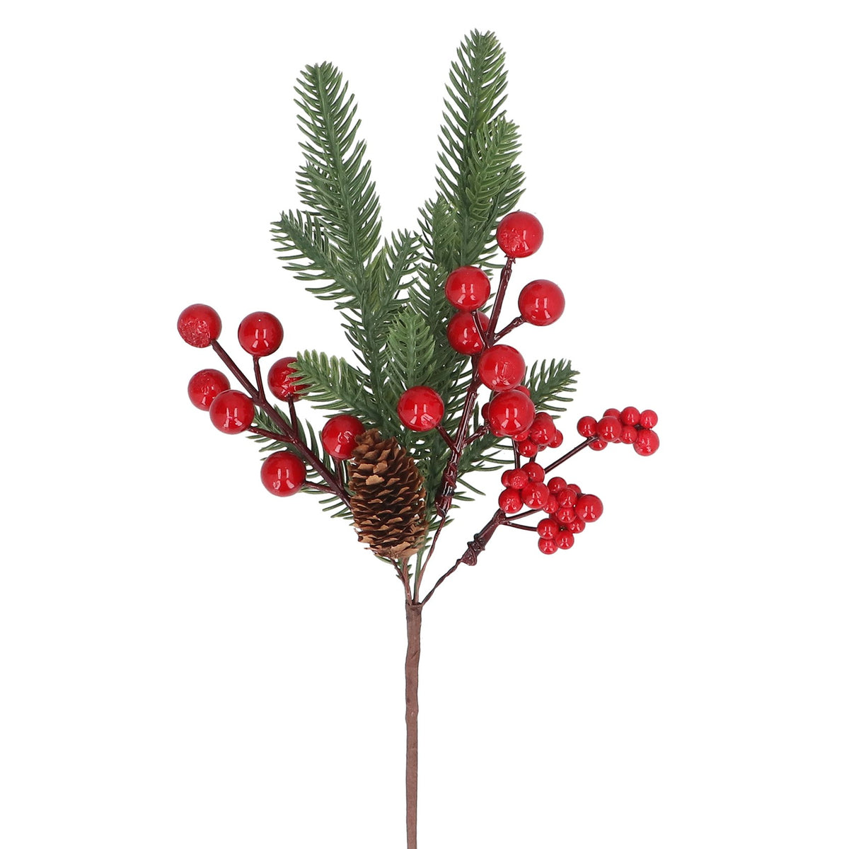 Fir & red berry pick
