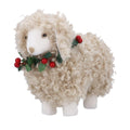 Sheep with wreath ornament