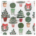 Christmas topiary pack of 20 paper napkins
