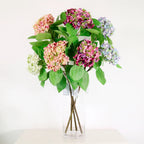 Imperial hydrangea spray in light pink