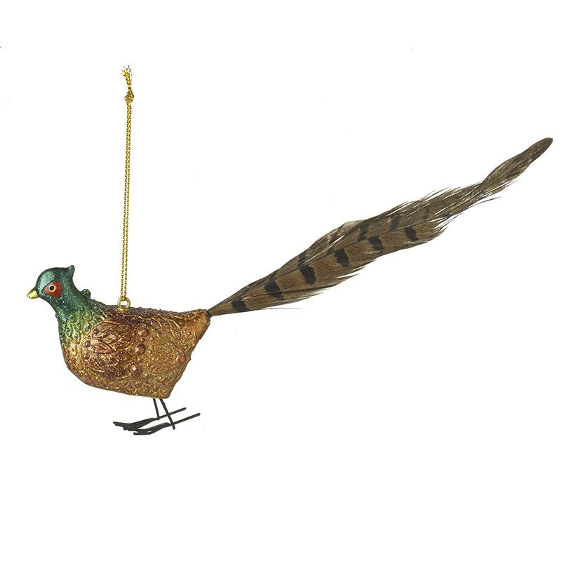 Pheasant hanging decoration