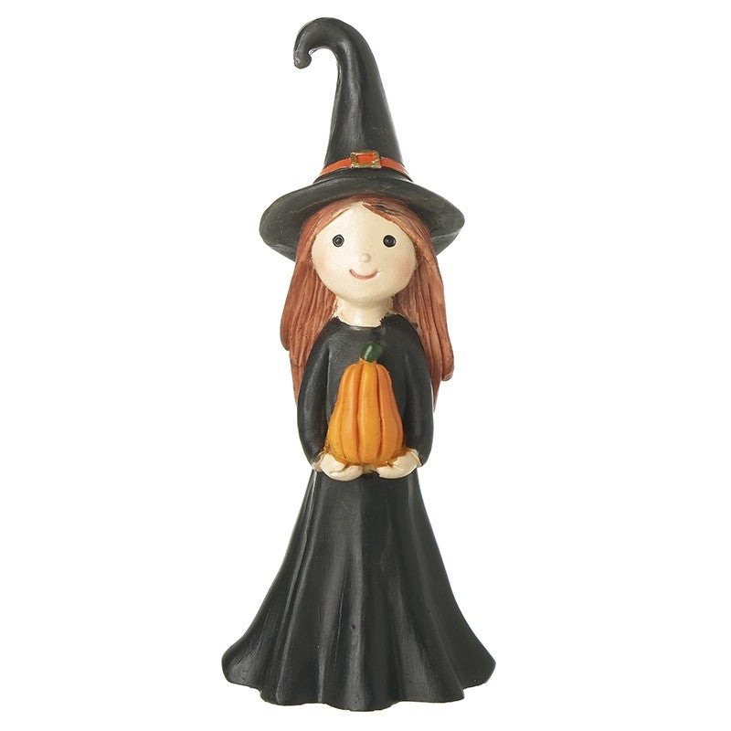 Girl witch holding a squash