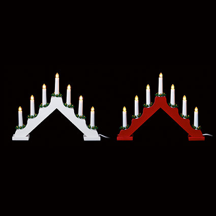 Wooden candlebridges