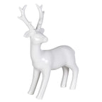 White porcelain stag ornament
