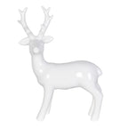 White porcelain stag ornament