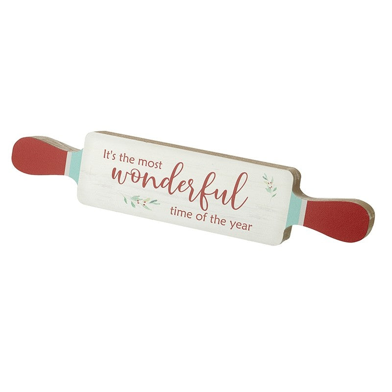 'It's the most wonderful time of the year' sign