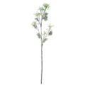 Berry spray with mini leaves - white/green