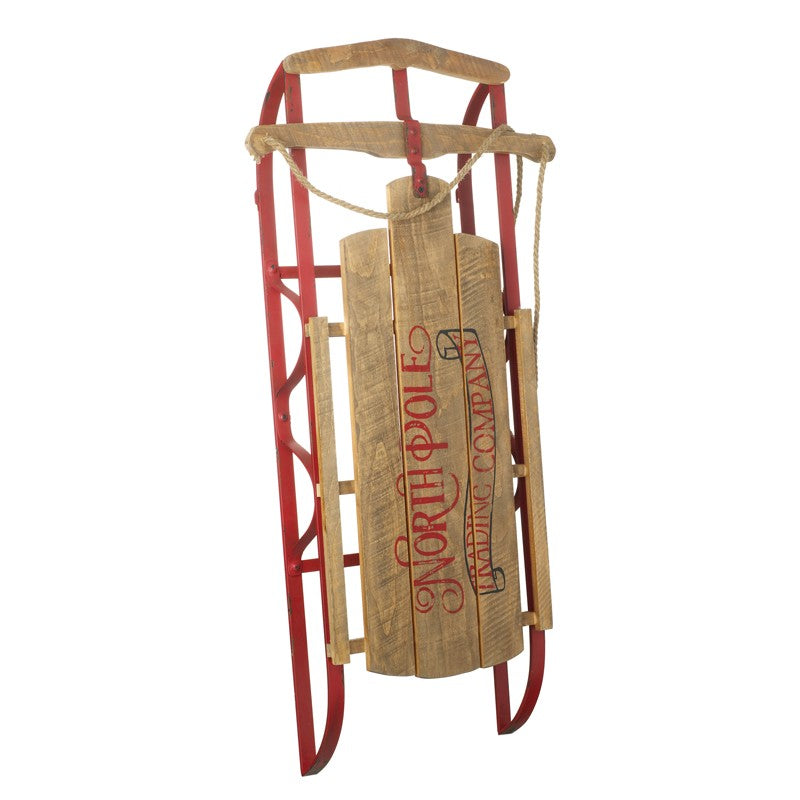 Large vintage style sledge display