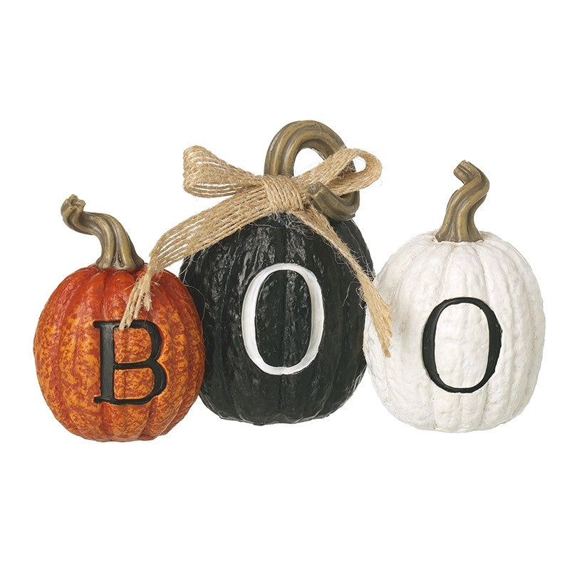 Boo pumpkins