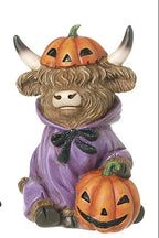 Halloween highland cow - 2 ass