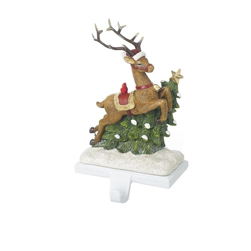 Reindeer stocking holder