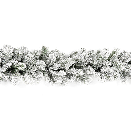1.8m Flocked Verbier Garland