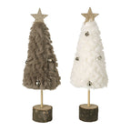 Fur trees with bells
