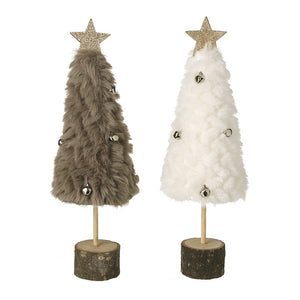 Fur trees with bells