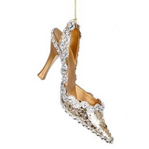 13cm Hanging Glitter Shoe