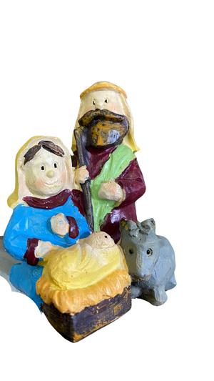 Small nativity ornament