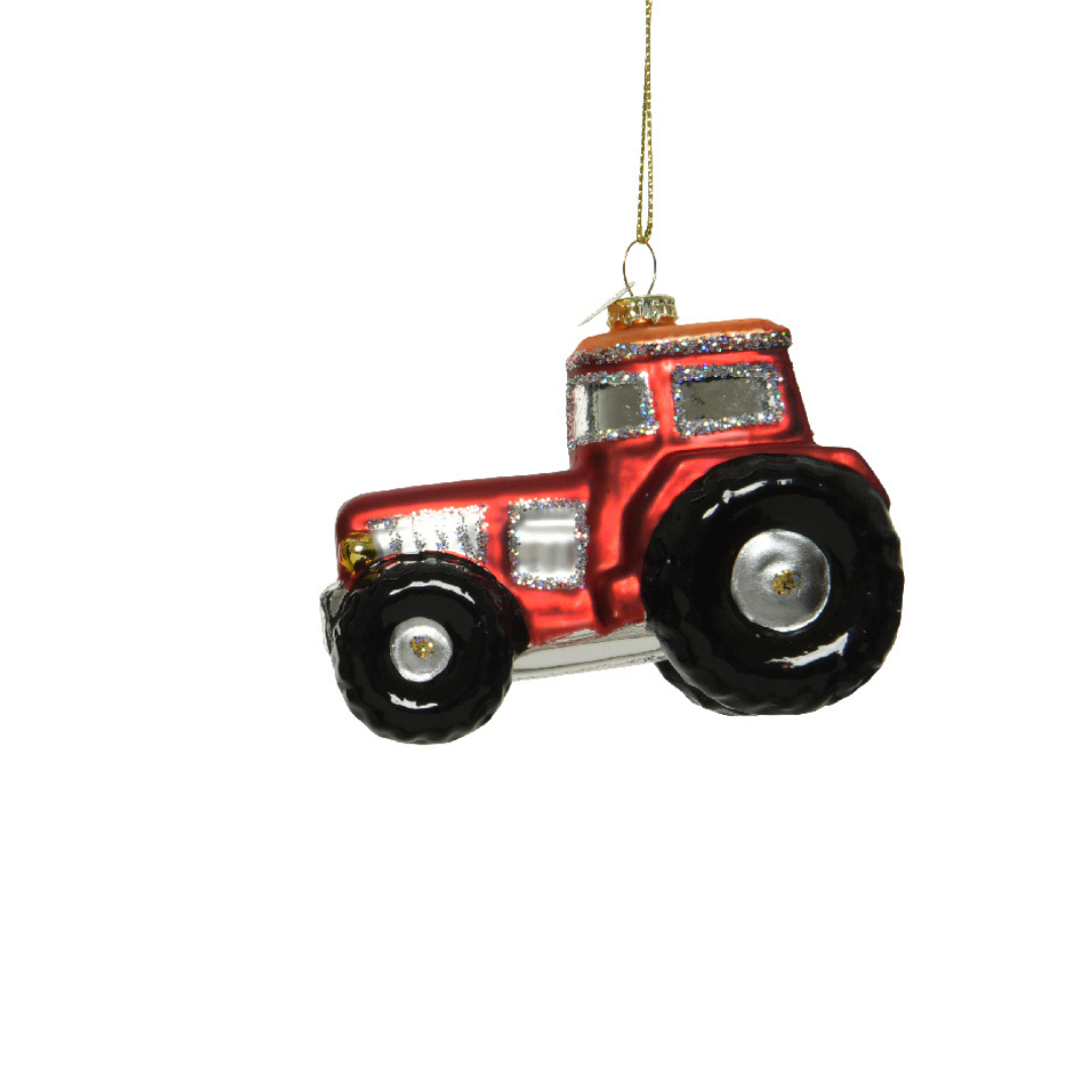 Tractor hanging decoration