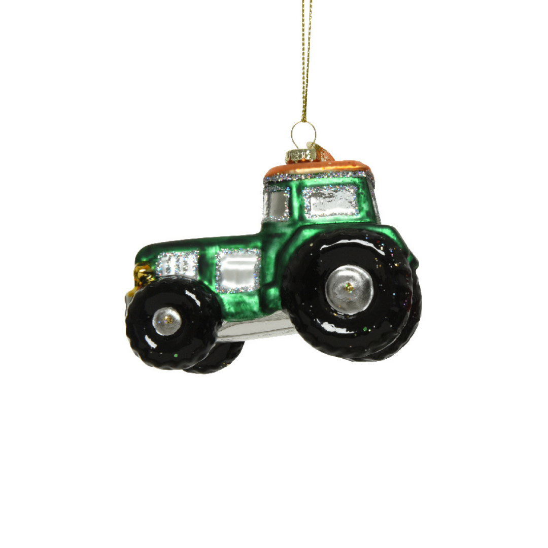 Tractor hanging decoration