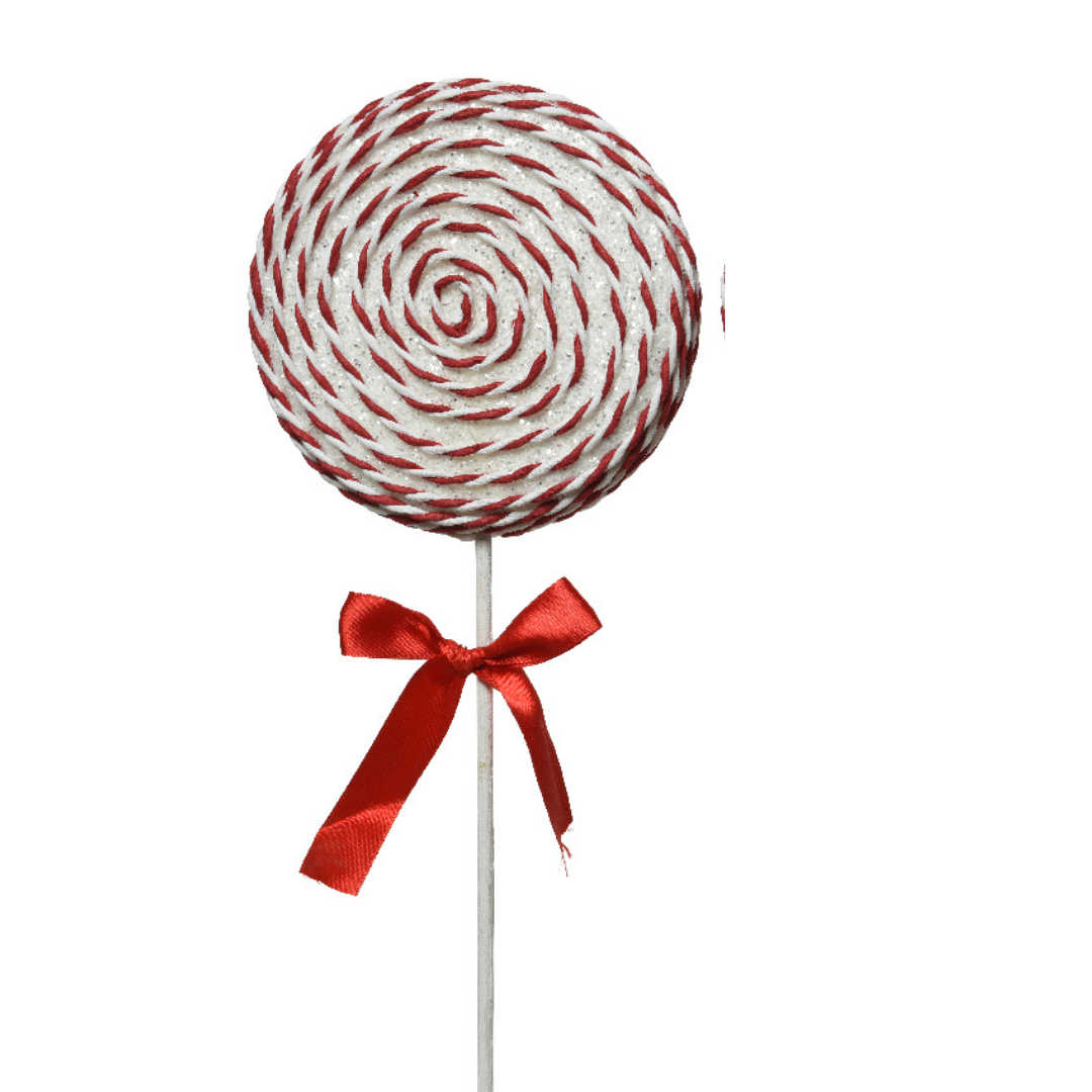 Candy cane foam lollipops (Small)