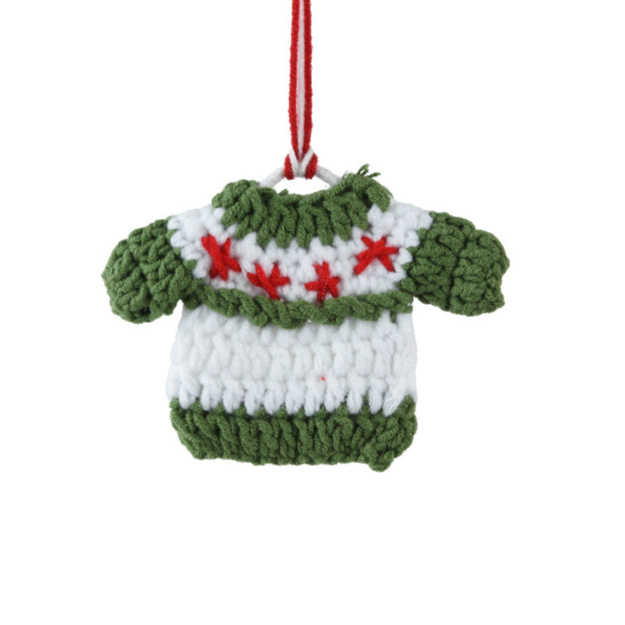Knitted Sweater Hanging Decoration