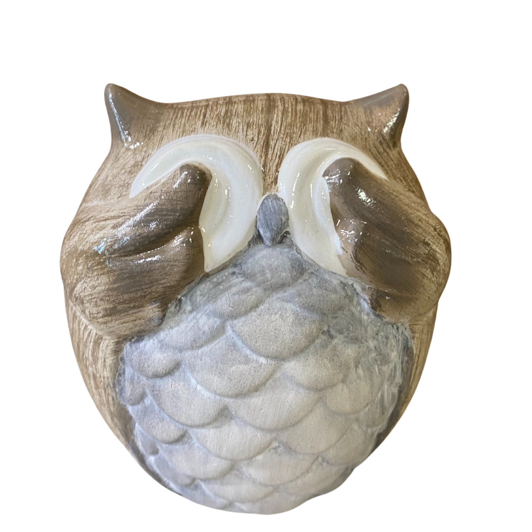 Speak, Hear and See No Evil Owls