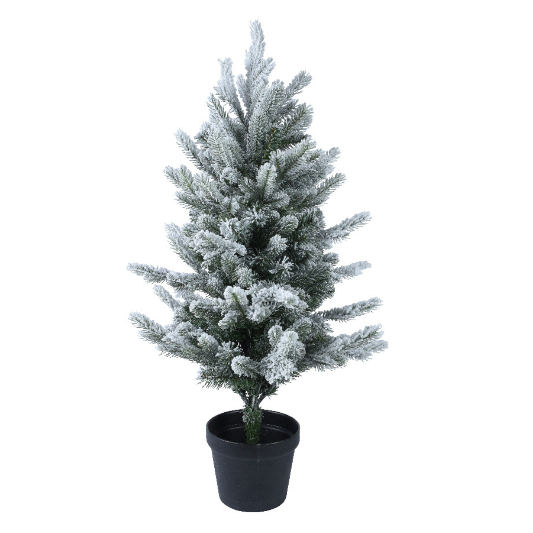 Allison Snowy Mini Christmas Tree 75cm H
