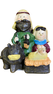 Small nativity ornament