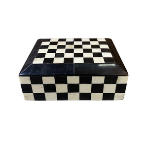 Monochrome trinket boxes