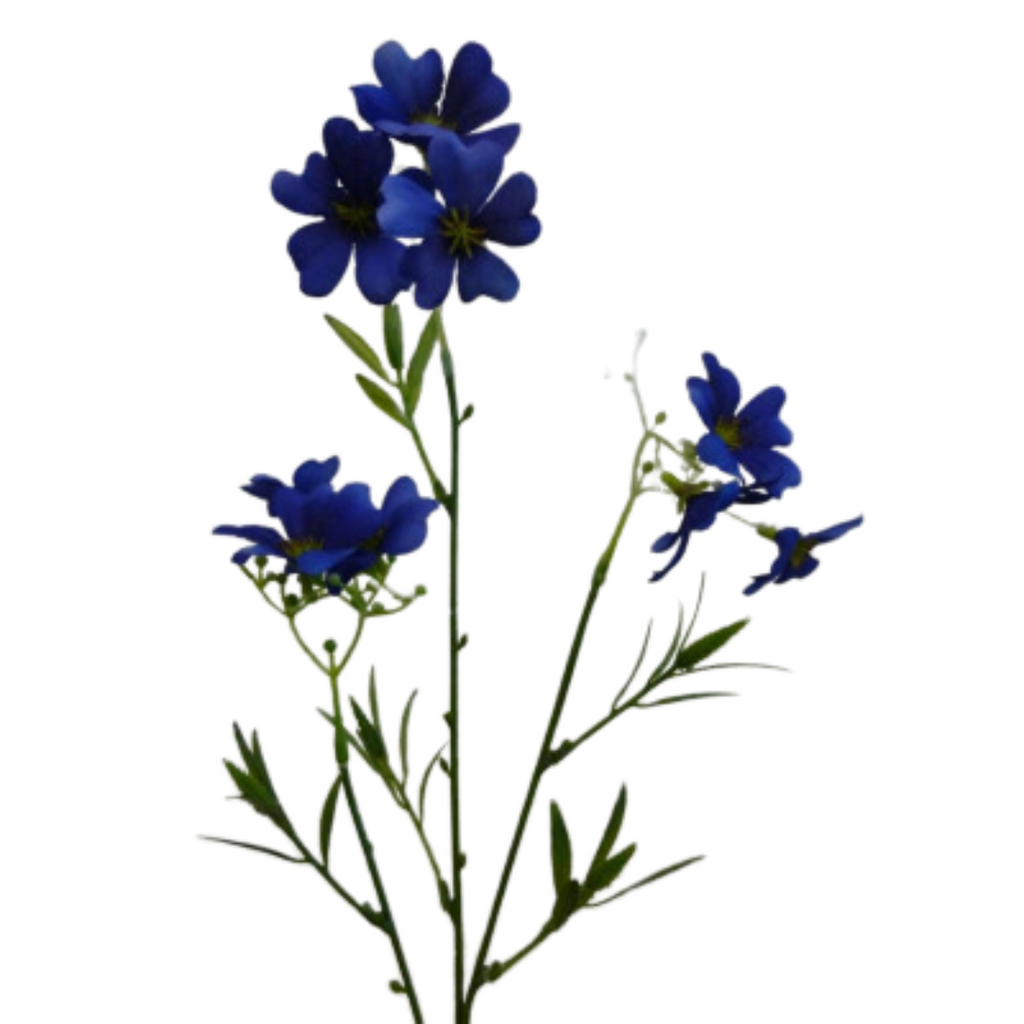 58cm Linum Spray - Four Colours