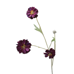 Dark Purple Mini Cosmos Spray