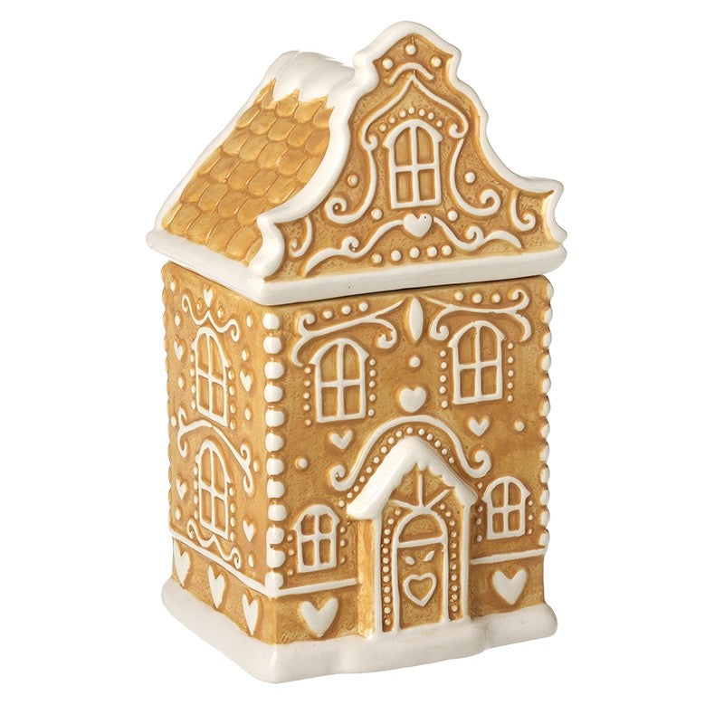 Ginger bread porcelain pot