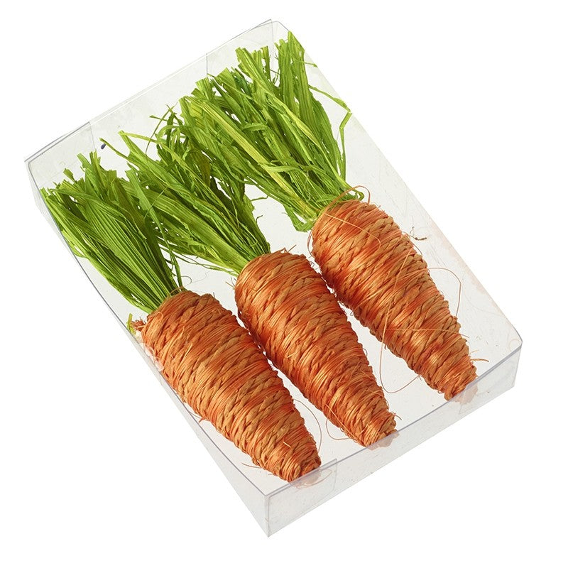 Wicker carrot set