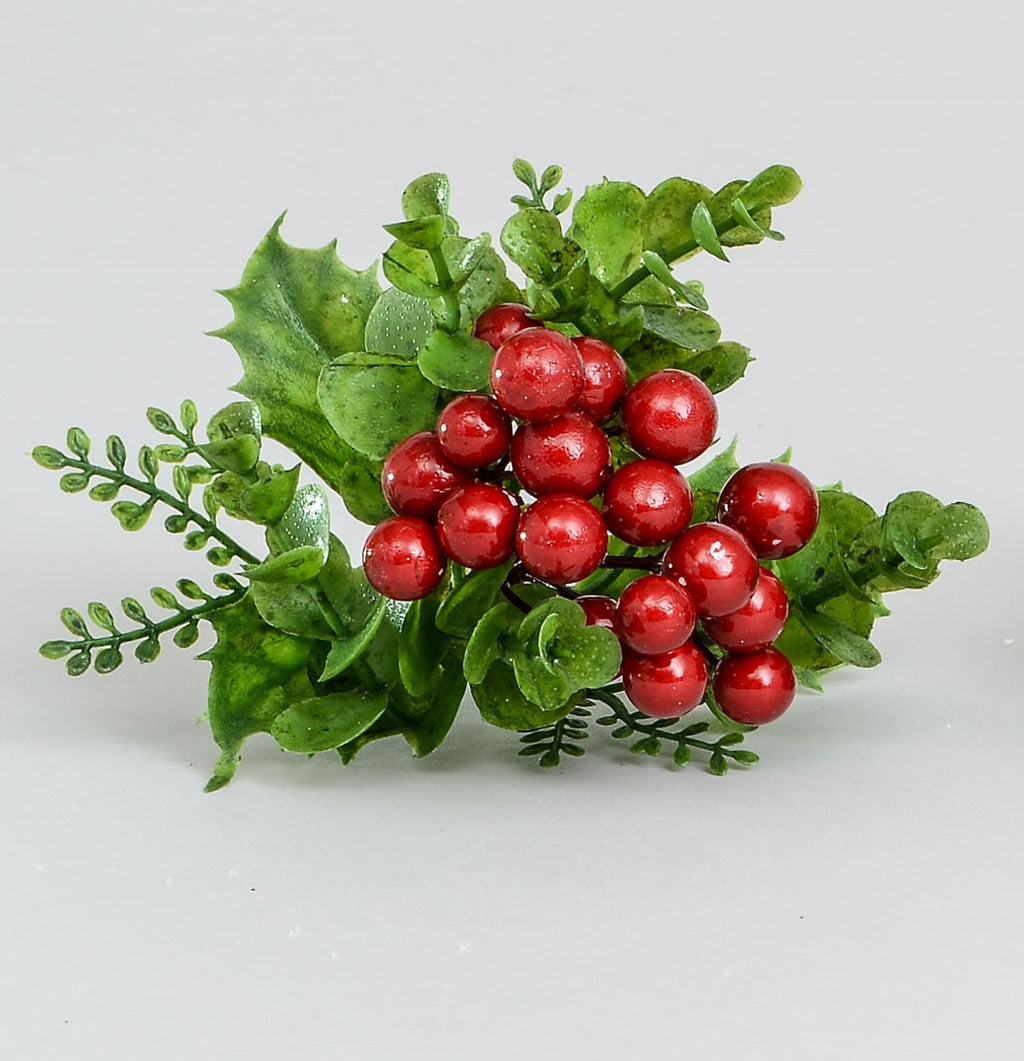 23cm Eucalyptus/Berry Pick