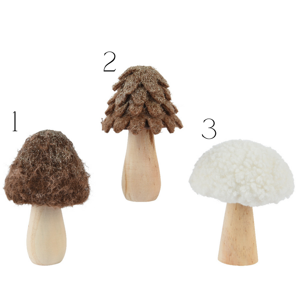Standing Mushrooms