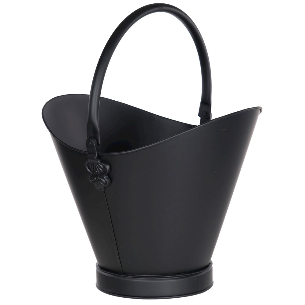Georgian coal bucket in black