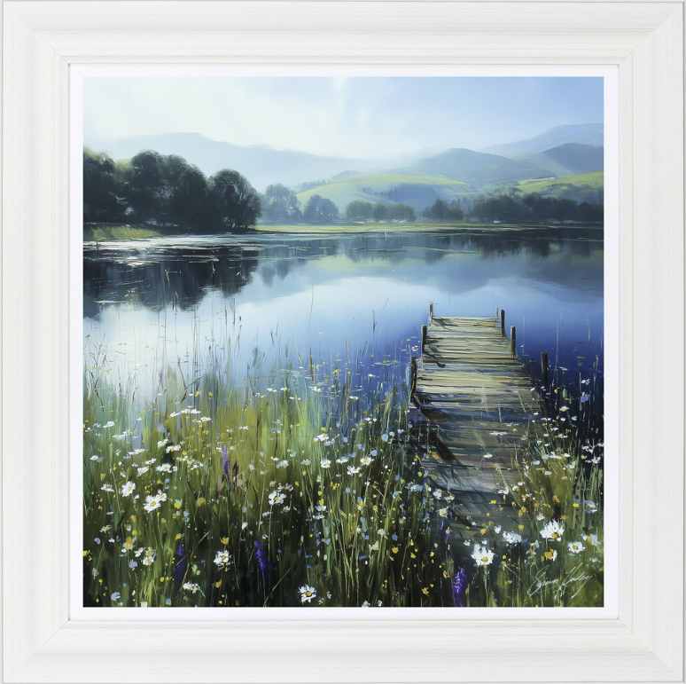 The waters edge I by Simon Hartley