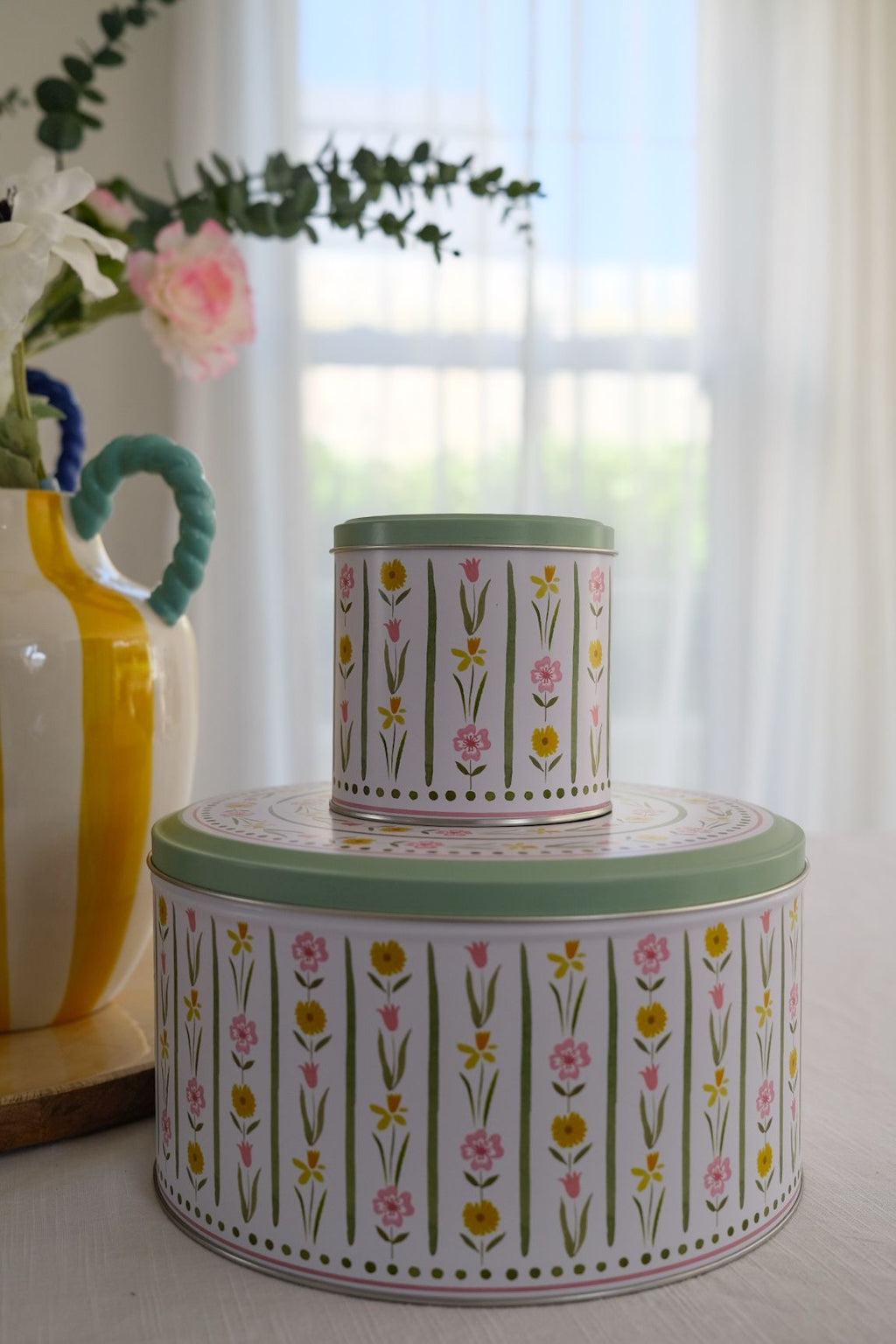 Pastel Meadow Chocolate Tin