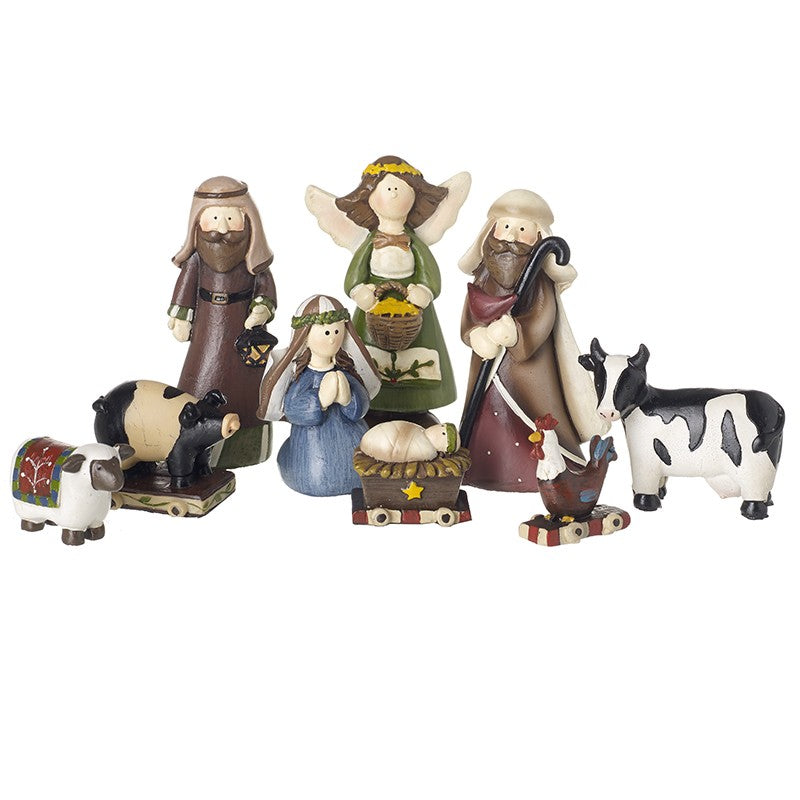 Nativity set