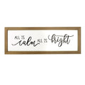 All is calm sign