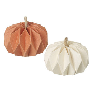 Small geometric pumpkin