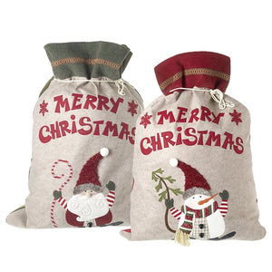 Merry Christmas present sack