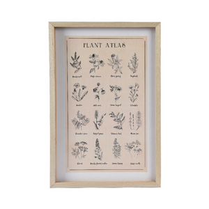 Framed plant atlas (2 Styles)